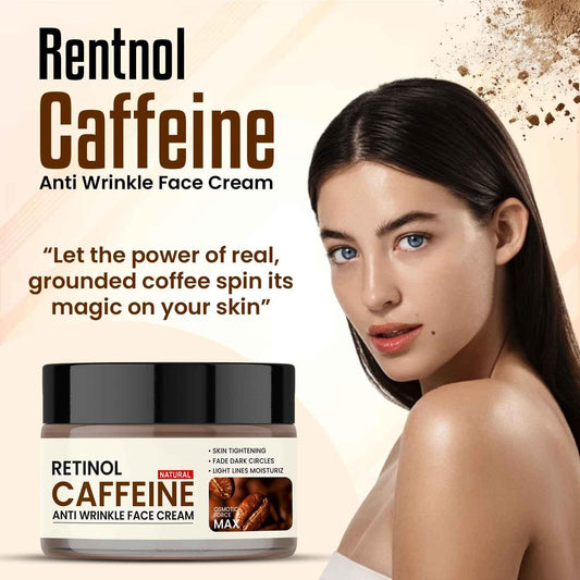 Retinol Caffeine Anti Wrinkle Face Cream : DRC