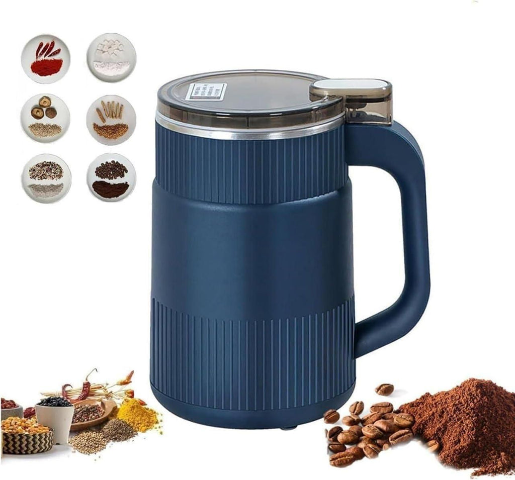 Stainless Steel Herbs Spices Nuts Grain Coffee Grinder for Home : DRC