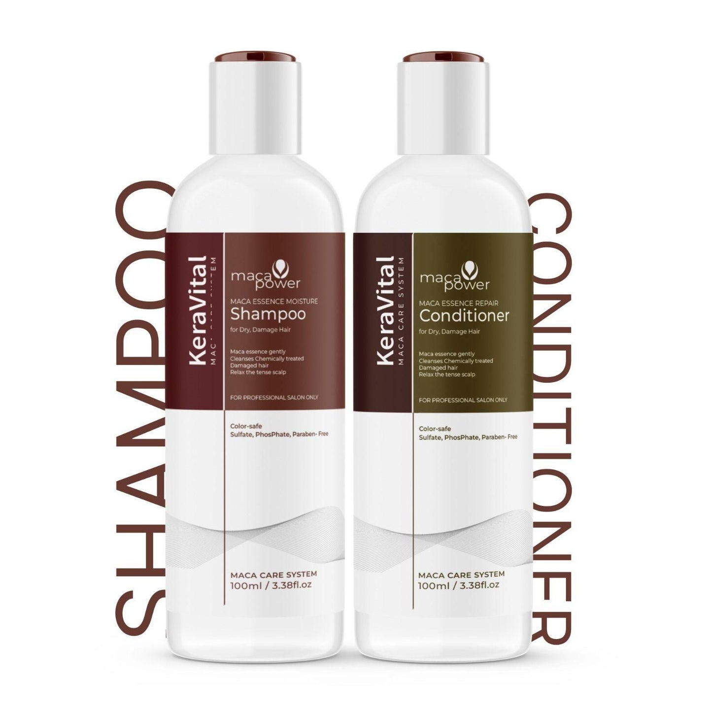 Karseell Hair Repair Set: Shampoo & Conditioner with Maca Care System (Pack of 2) : DRC