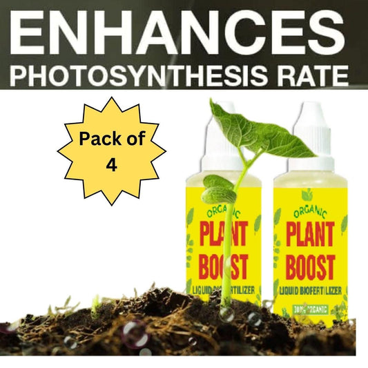 Plant Boost Liquid Biofertilizer for All Crops,Organic (Pack of 4) : DRC