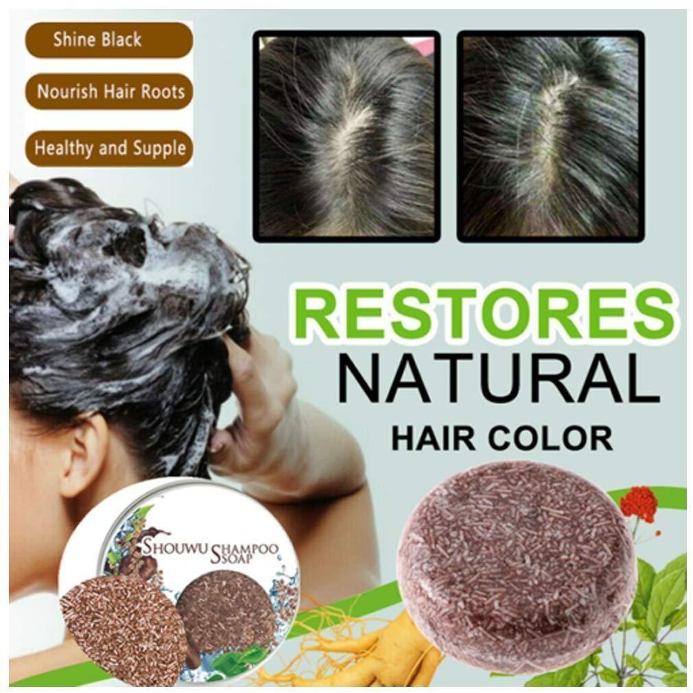 Organic Grey Reverse Shampoo Bar-Natural Organic Conditioner (Pack of 2) : DRC