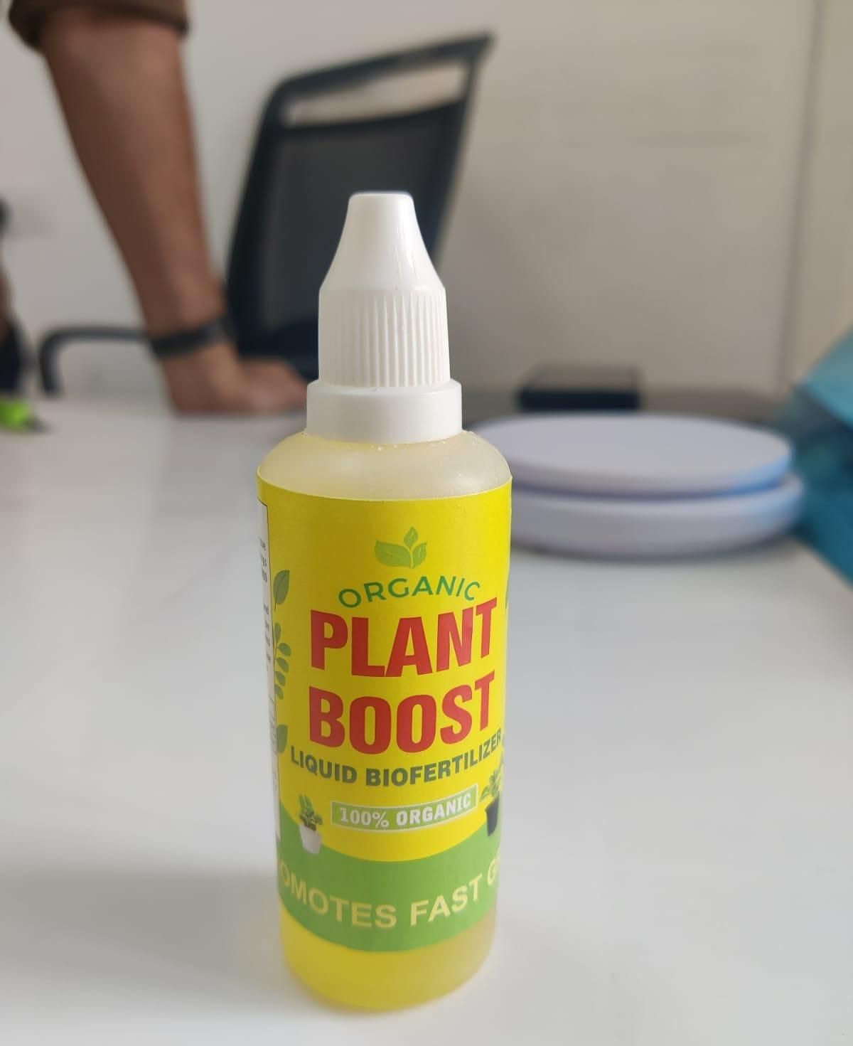 Plant Boost Liquid Biofertilizer for All Crops, Organic (Pack of 3): DRC
