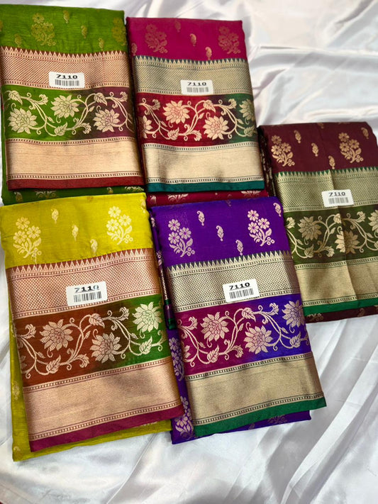 Banarasi Rimjim Sarees