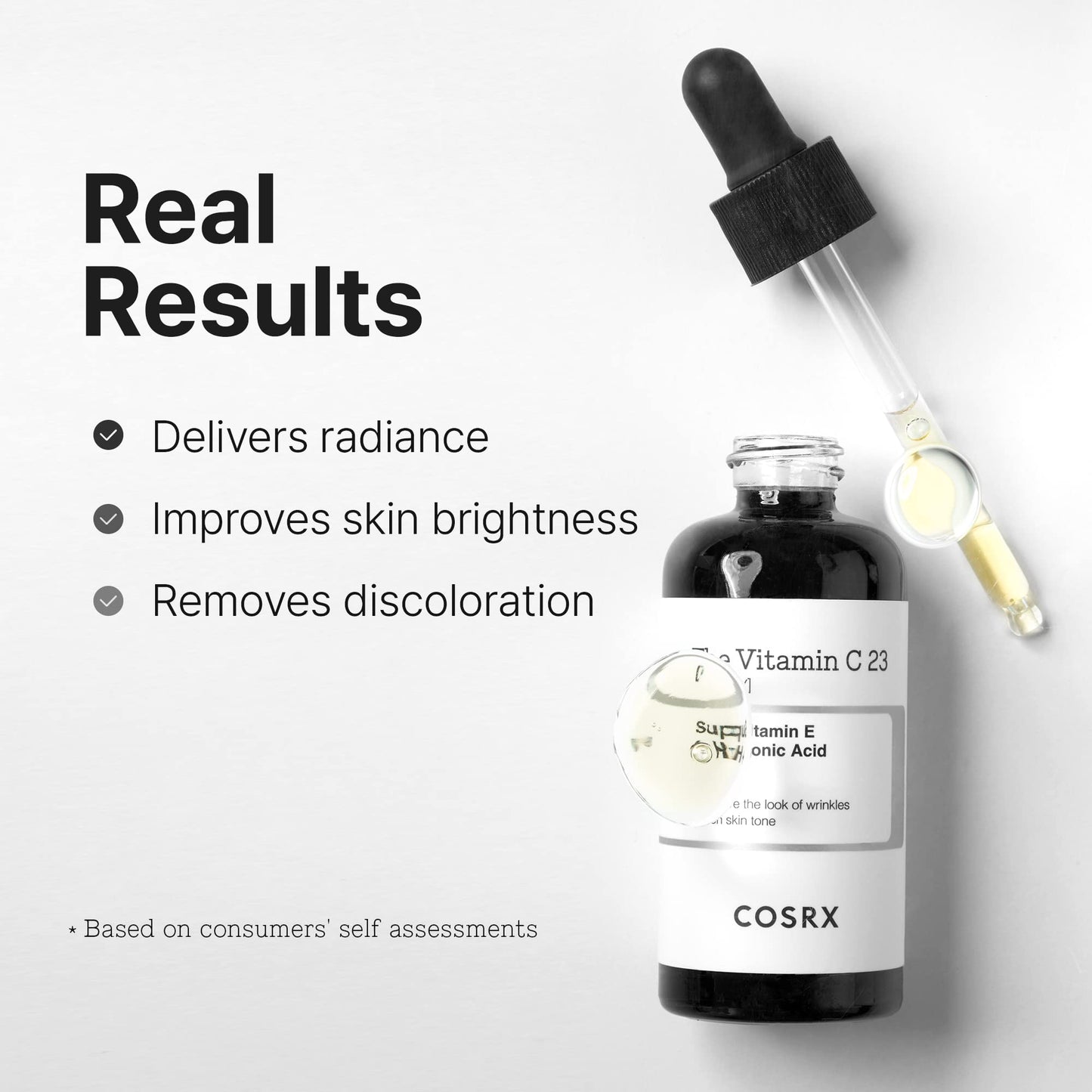 COSRX Pure Vitamin C 23% Serum with Vitamin E & Hyaluronic Acid, 20ml