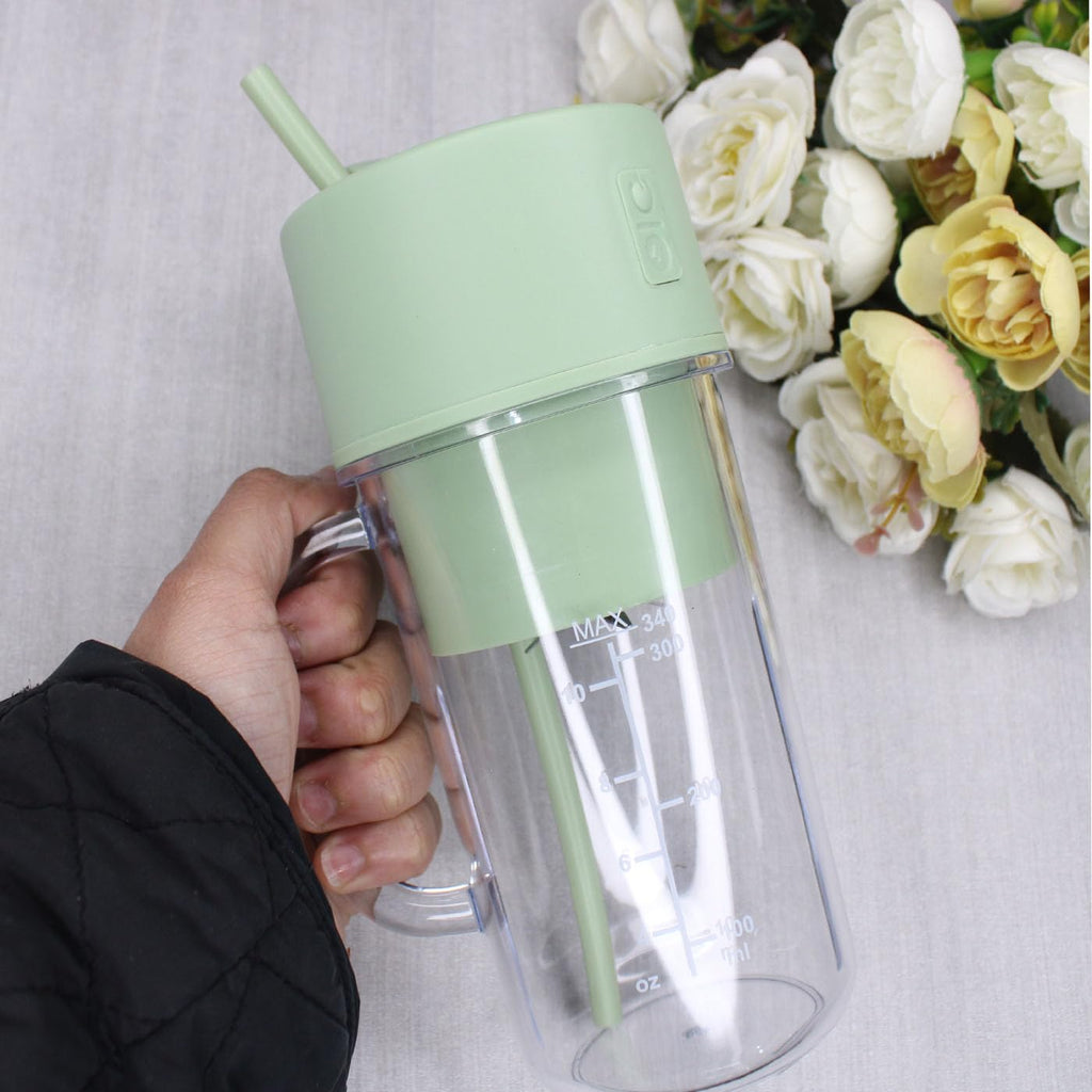 Portable Blender For Juices/Smoothies/Cold Coffee | 420 ml | USB Rechargeable | 1500mAh Battery Mini Juicer Blender- 1 Pcs