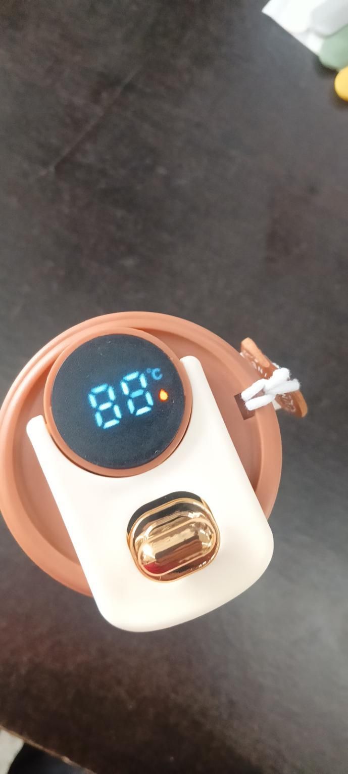 Stainless Steel Hot and Cold Vacuum Insulated Temperature Display Coffee Mug : DRC