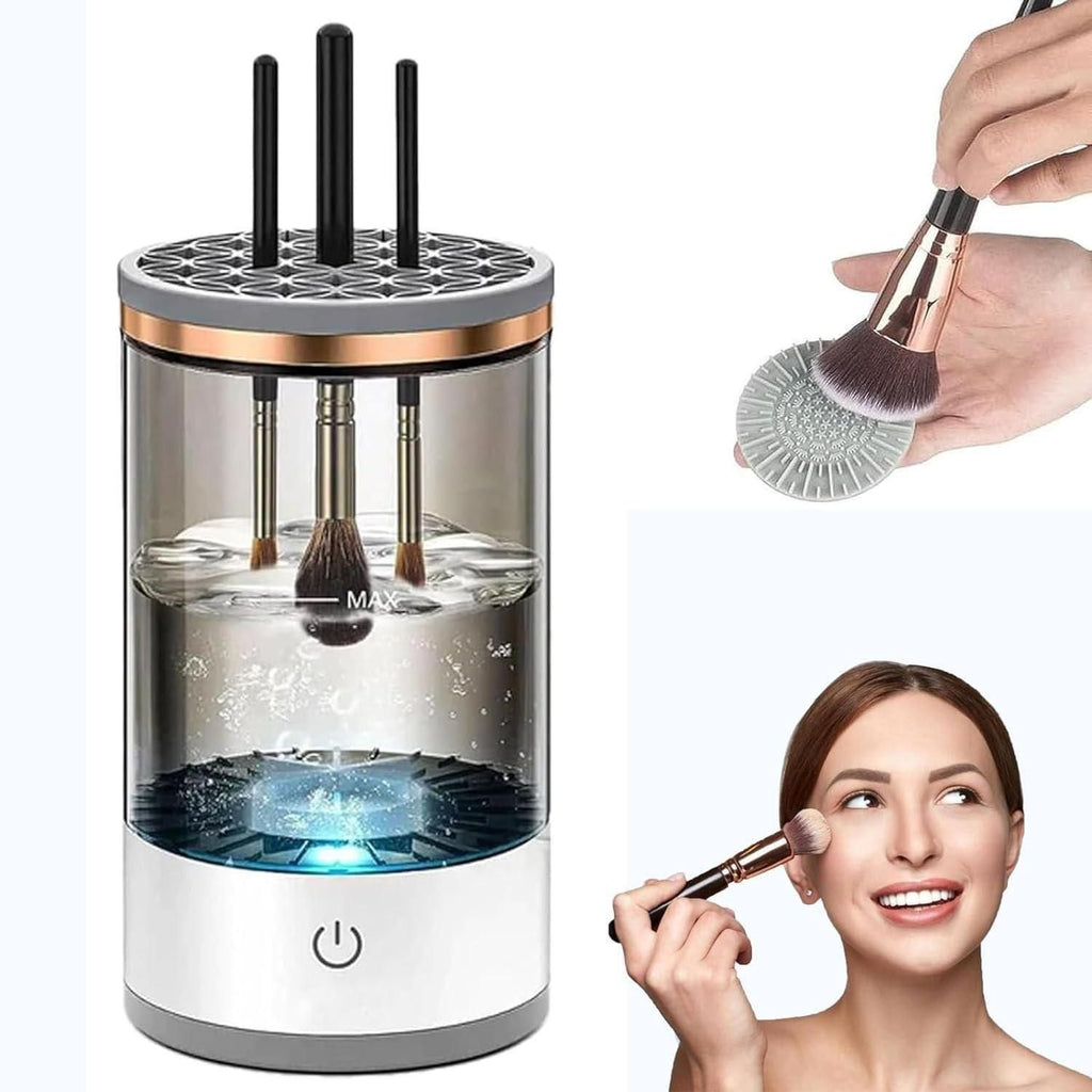 Make Up Brush Cleaner,Electric Brush Cleaner, USB Rechargeable Automatic Deep Cosmetic Cleaning Device : DRC