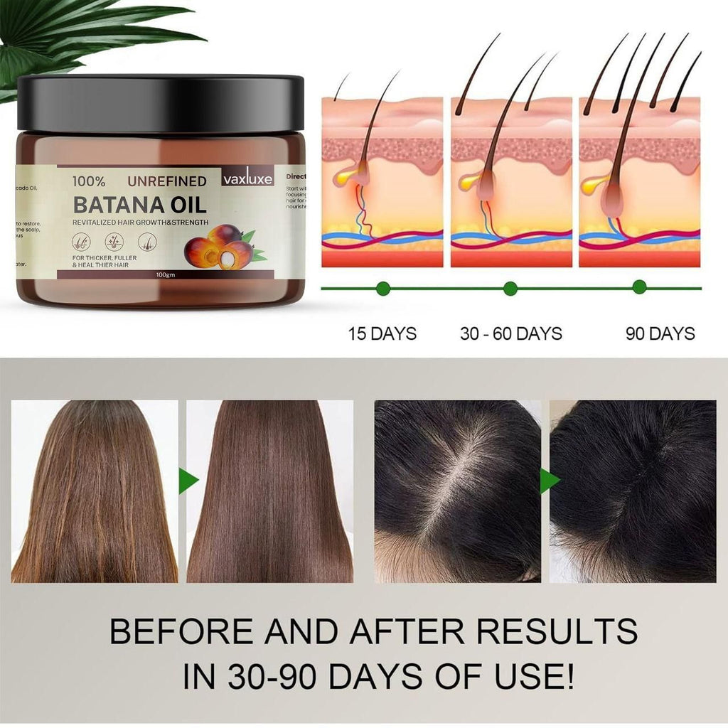 Vaxluxe Batana Oil - Revitalized Hair Growth & Strength 100g (Pack Of 1) : DRC