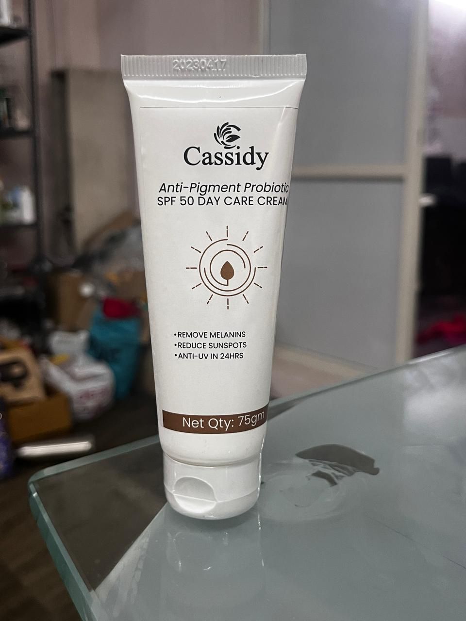 CASSIDY Anti-Pigment Probiotic SPF Cream, 75 gm