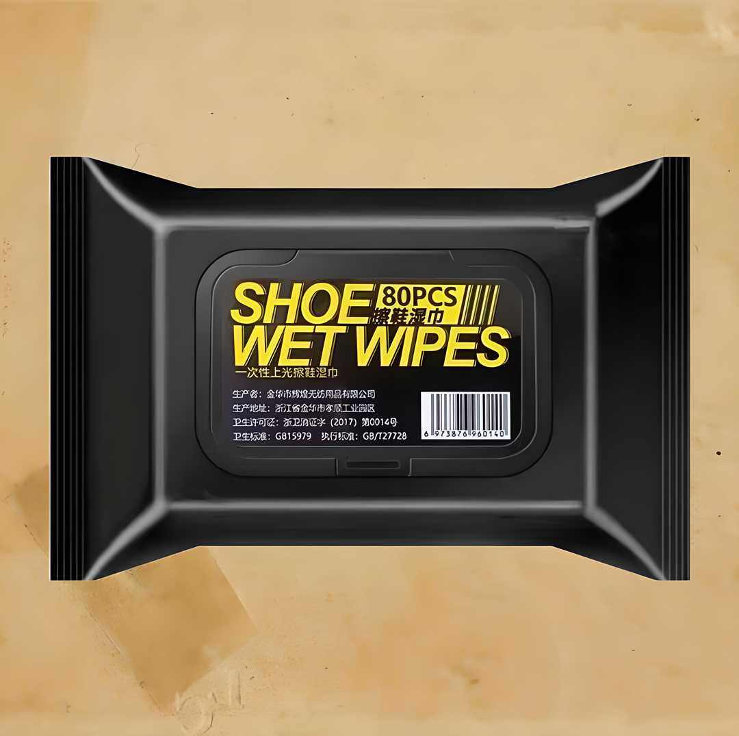 Sneaker & Shoe Cleaner Wipes (1 Packs of 80)