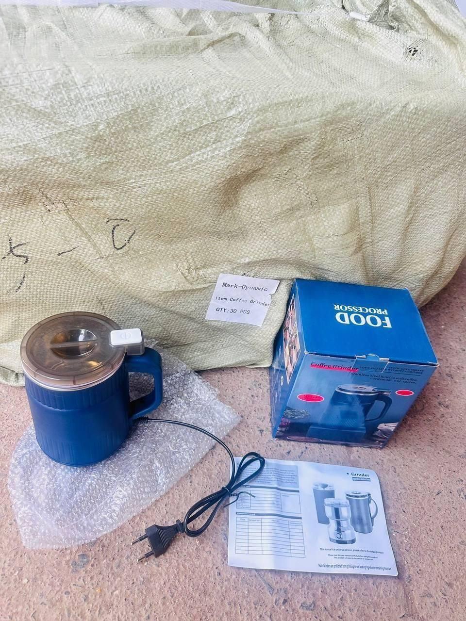 Stainless Steel Herbs Spices Nuts Grain Coffee Grinder for Home : DRC