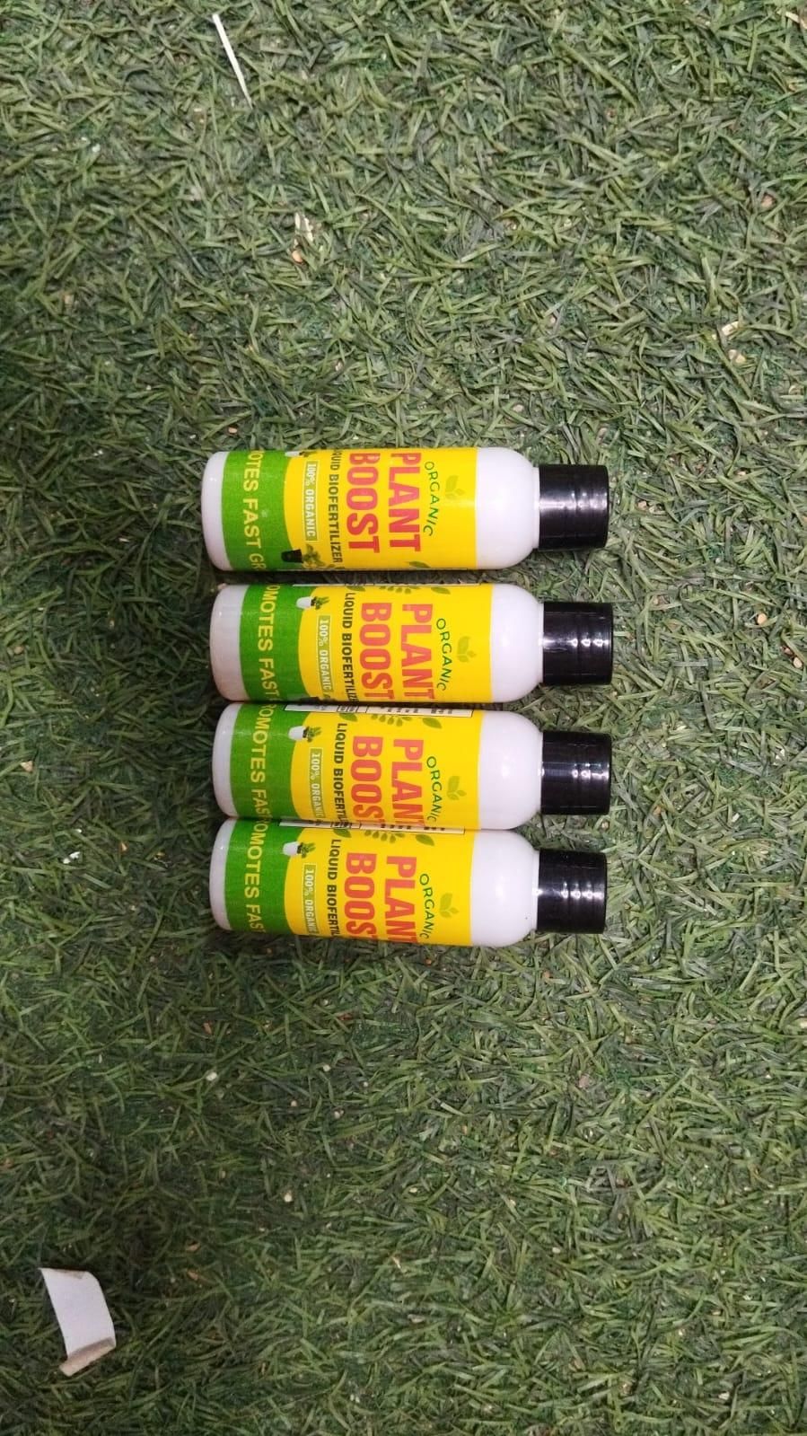 Plant Boost Liquid Biofertilizer for All Crops,Organic (Pack of 4) : DRC