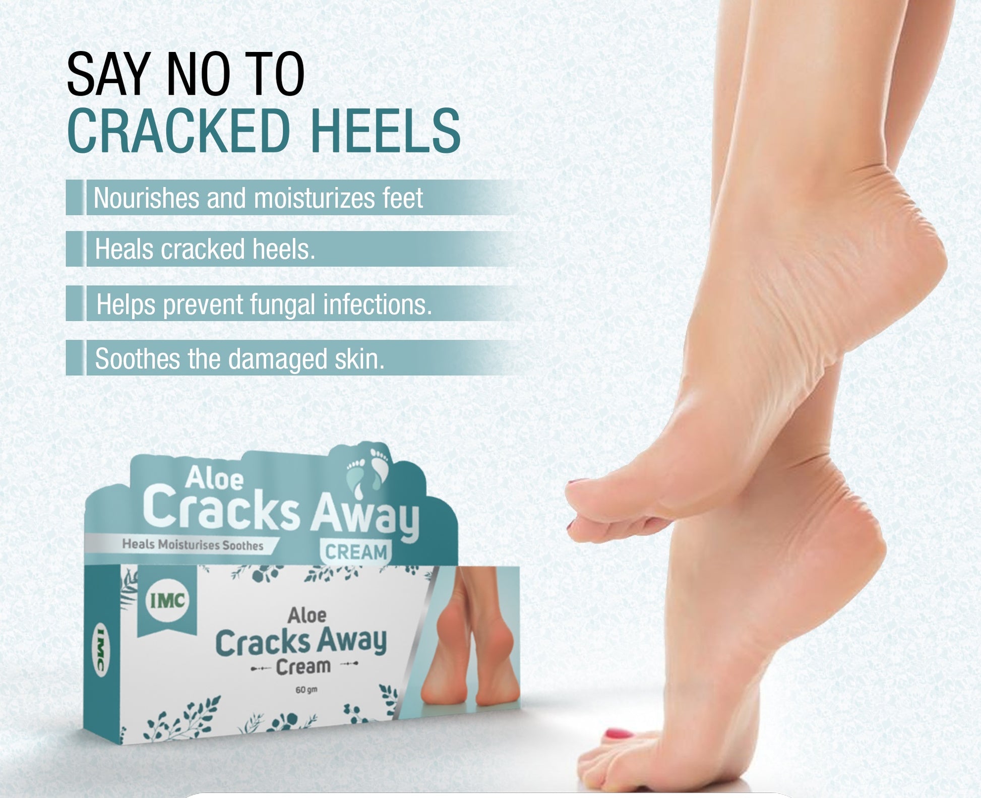 Aloe Cracks Away Cream (60gm) - Dokets Shop