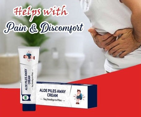 Aloe Piles Away Cream (30 gm) - Dokets Shop