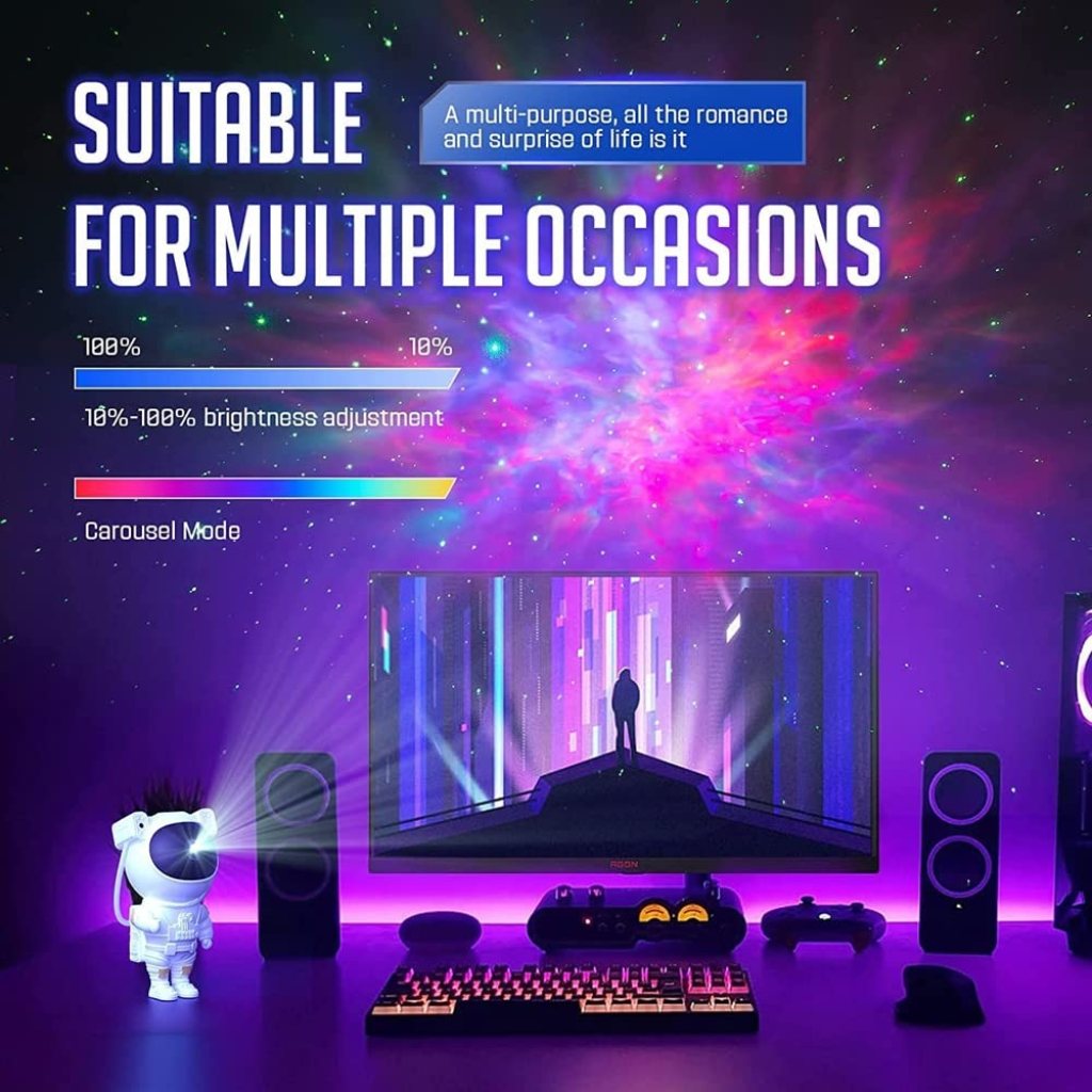 Astronaut Star Projection Light