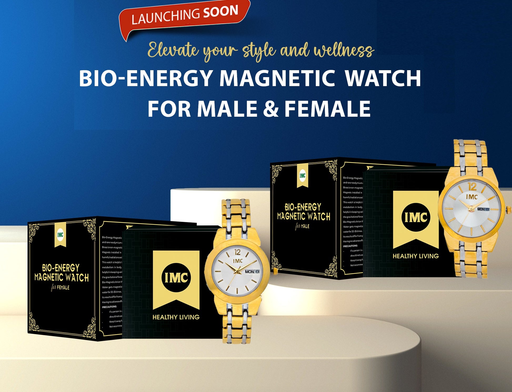 Bio-Energy Magnetic Watch & Bracelet - Dokets Shop