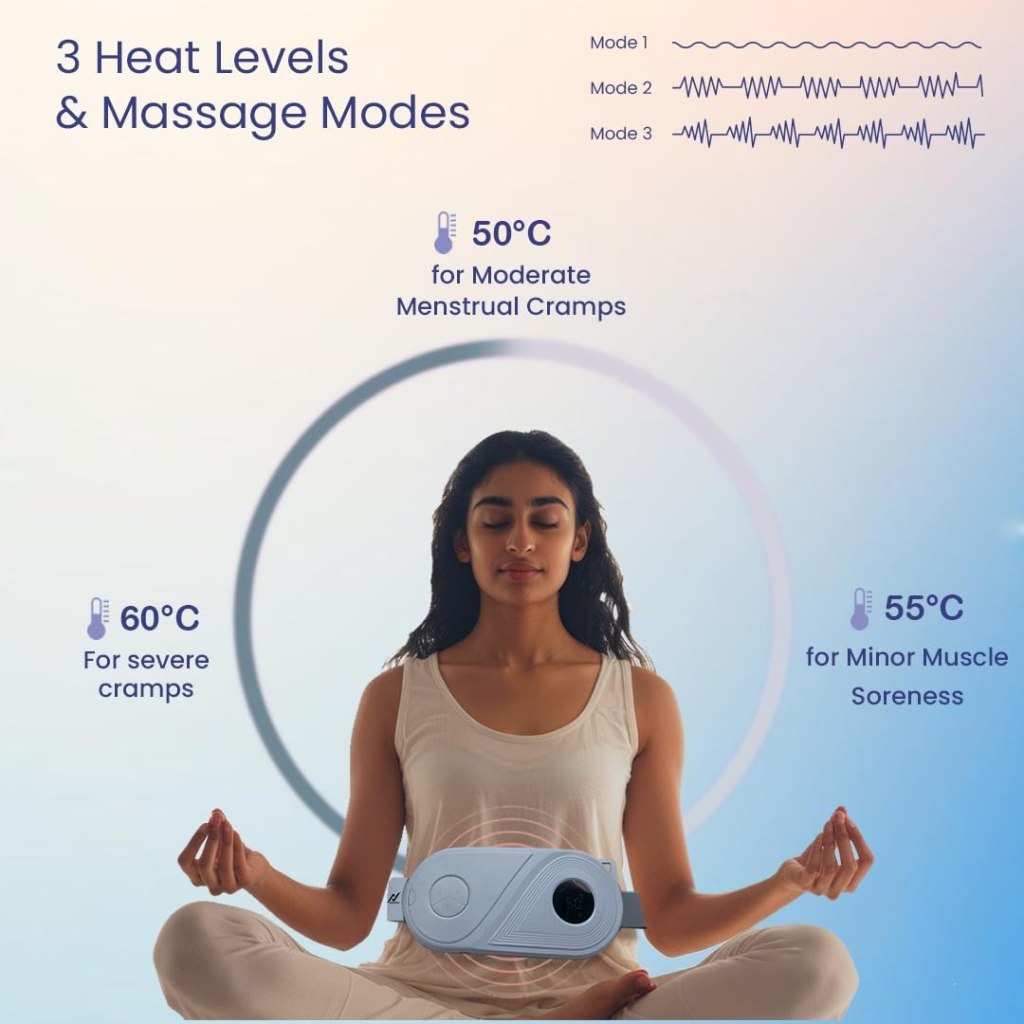 Electric Heating Belt for Menstrual Cramps Relief (Personal Care)