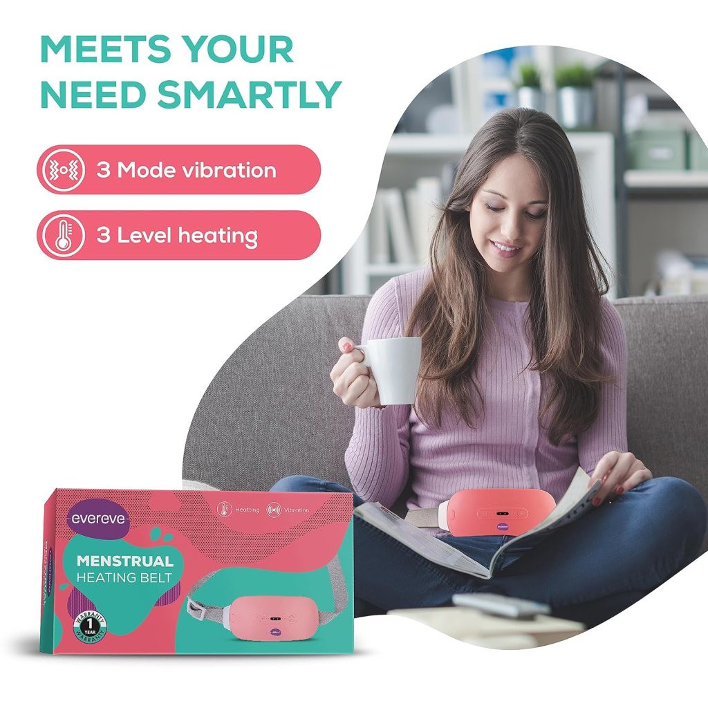 Electric Heating Belt for Menstrual Cramps Relief (Personal Care)