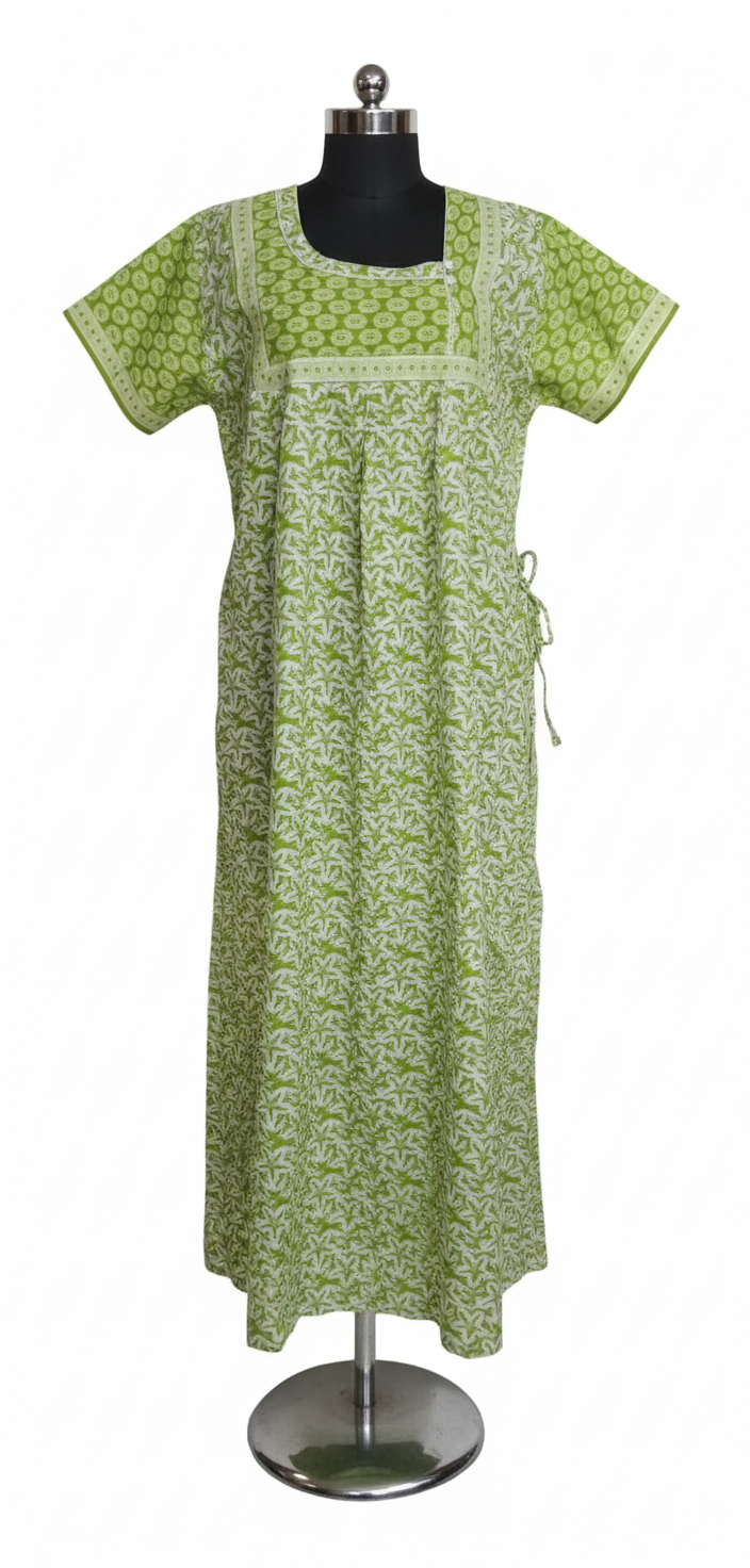 Sleepwear C-Neck (Nighties) : XXL