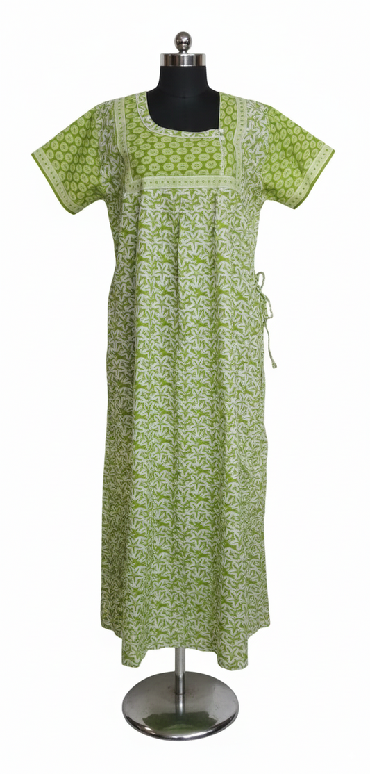 Sleepwear C-Neck (Nighties) : XXL