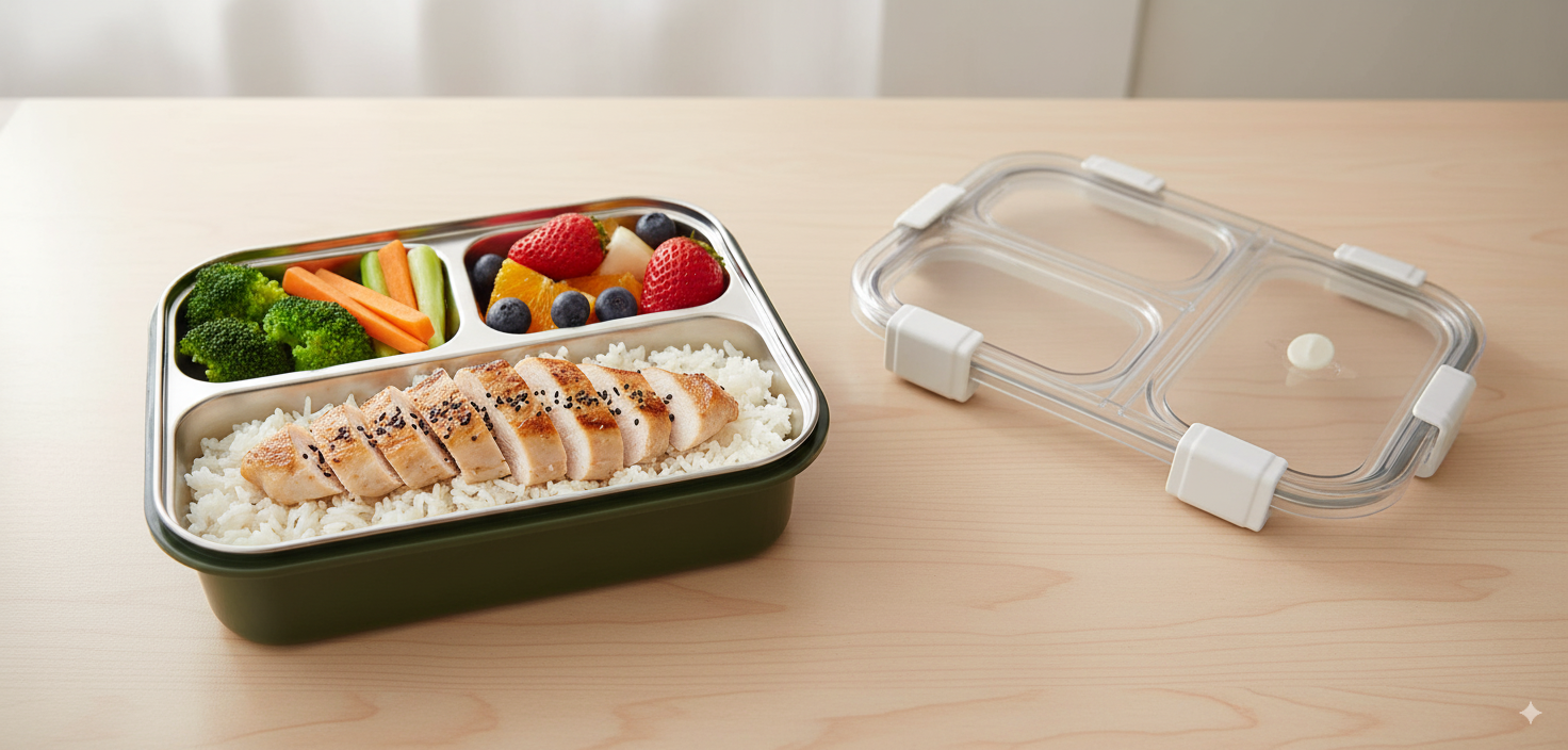 Lunchboxes, Stainless Steel 304