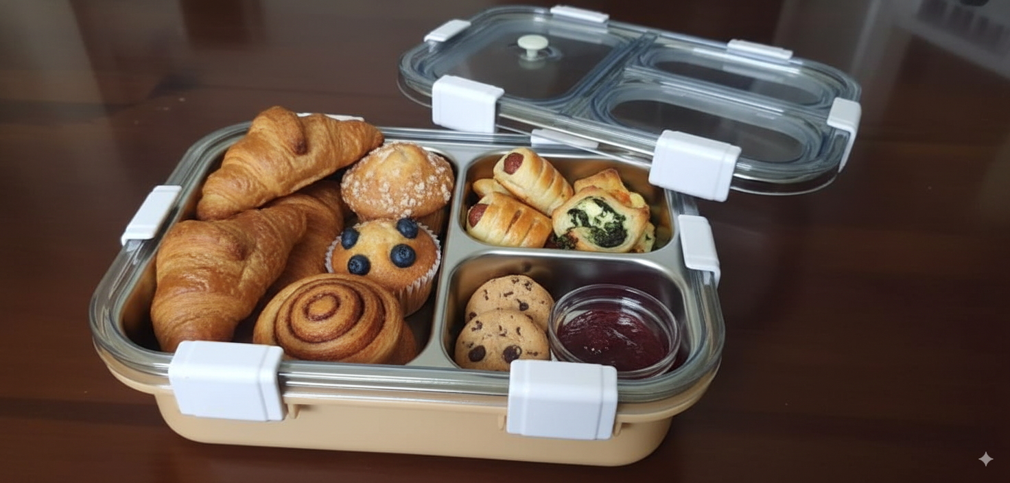 Lunchboxes, Stainless Steel 304