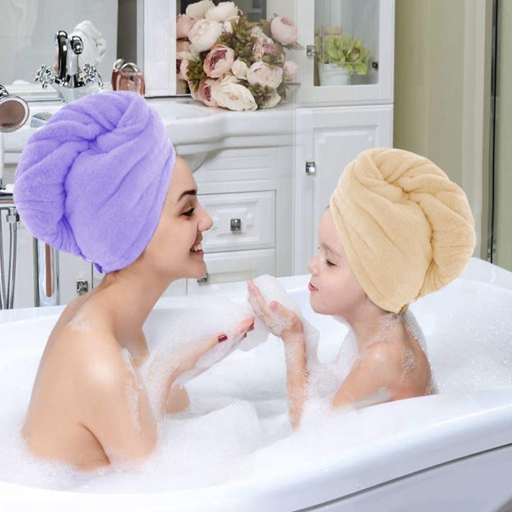 Hair Wrap Bath Towel Personal Care.