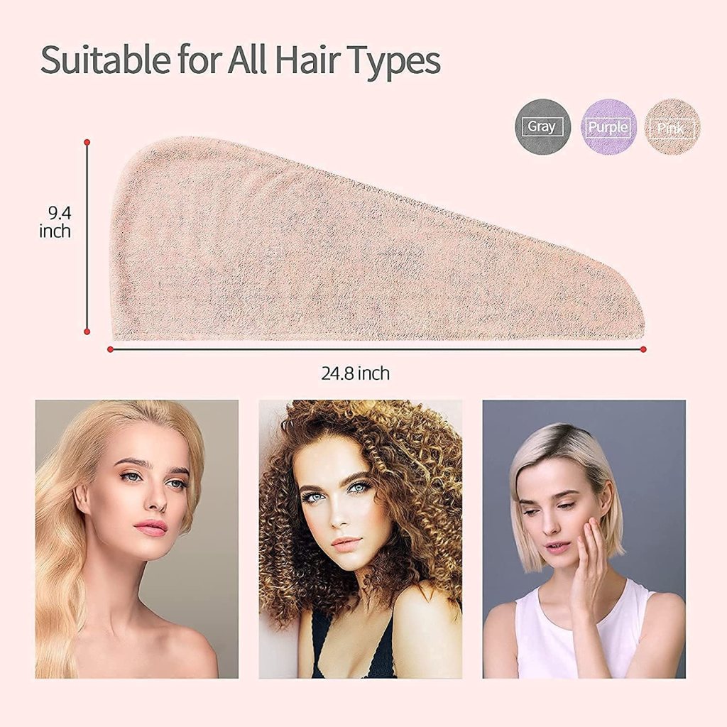 Hair Wrap Bath Towel Personal Care.