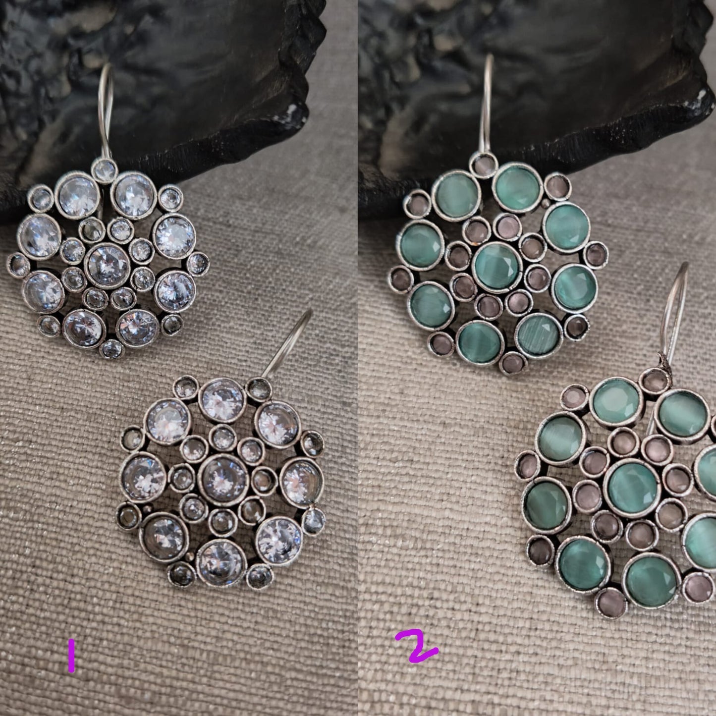 Stone Hanging Ear Rings; Fast Selling Design - Dokets Shop