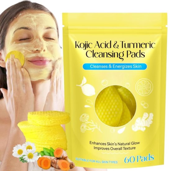 Kojic Acid and Turmeric Cleansing Pads