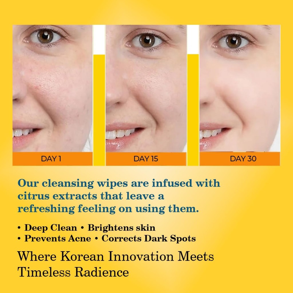 Kojic Acid and Turmeric Cleansing Pads