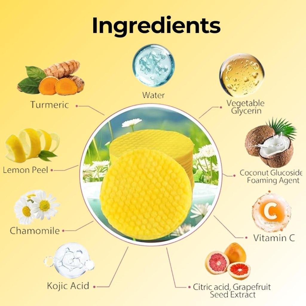 Kojic Acid and Turmeric Cleansing Pads