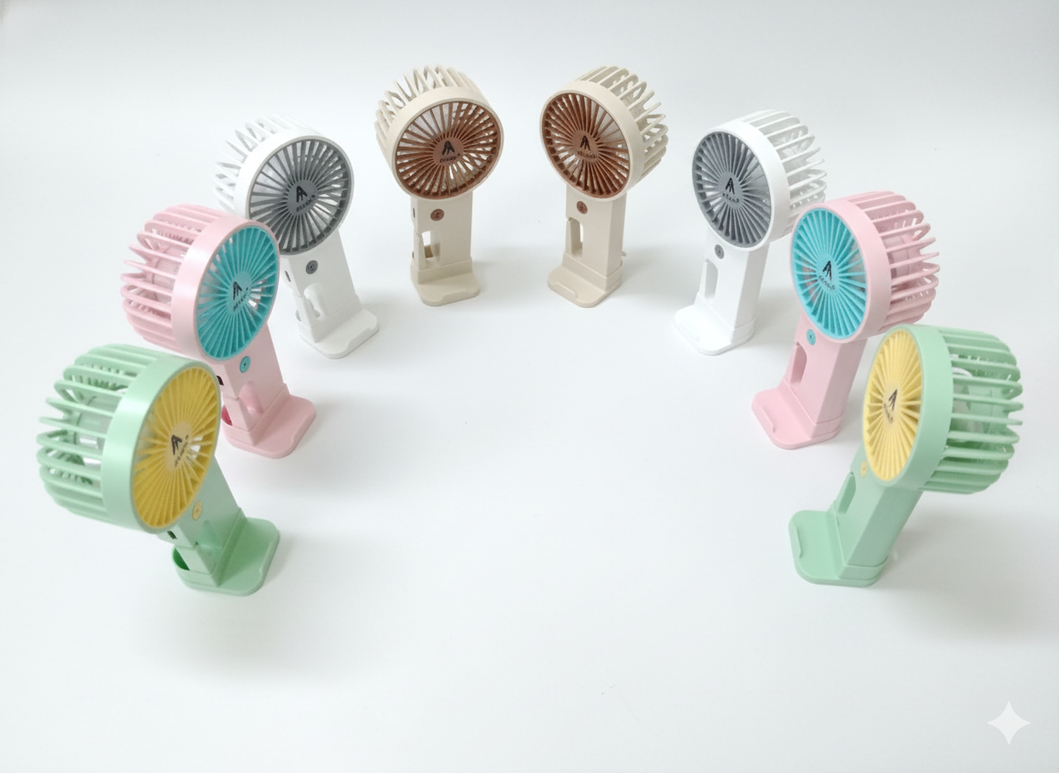 Mini Portable Fan, Mini Hand Fan For Kids and Everyone