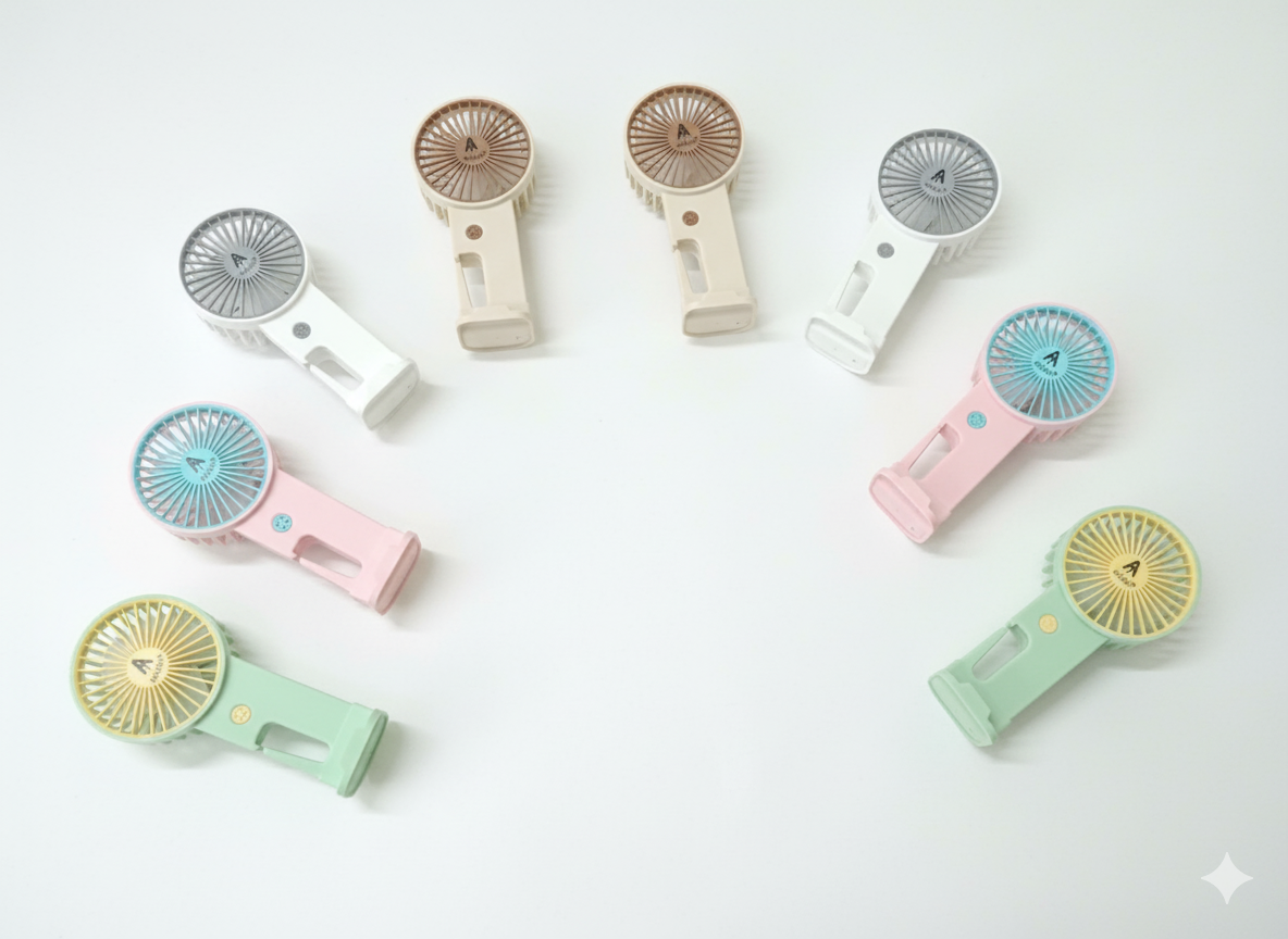 Mini Portable Fan, Mini Hand Fan For Kids and Everyone