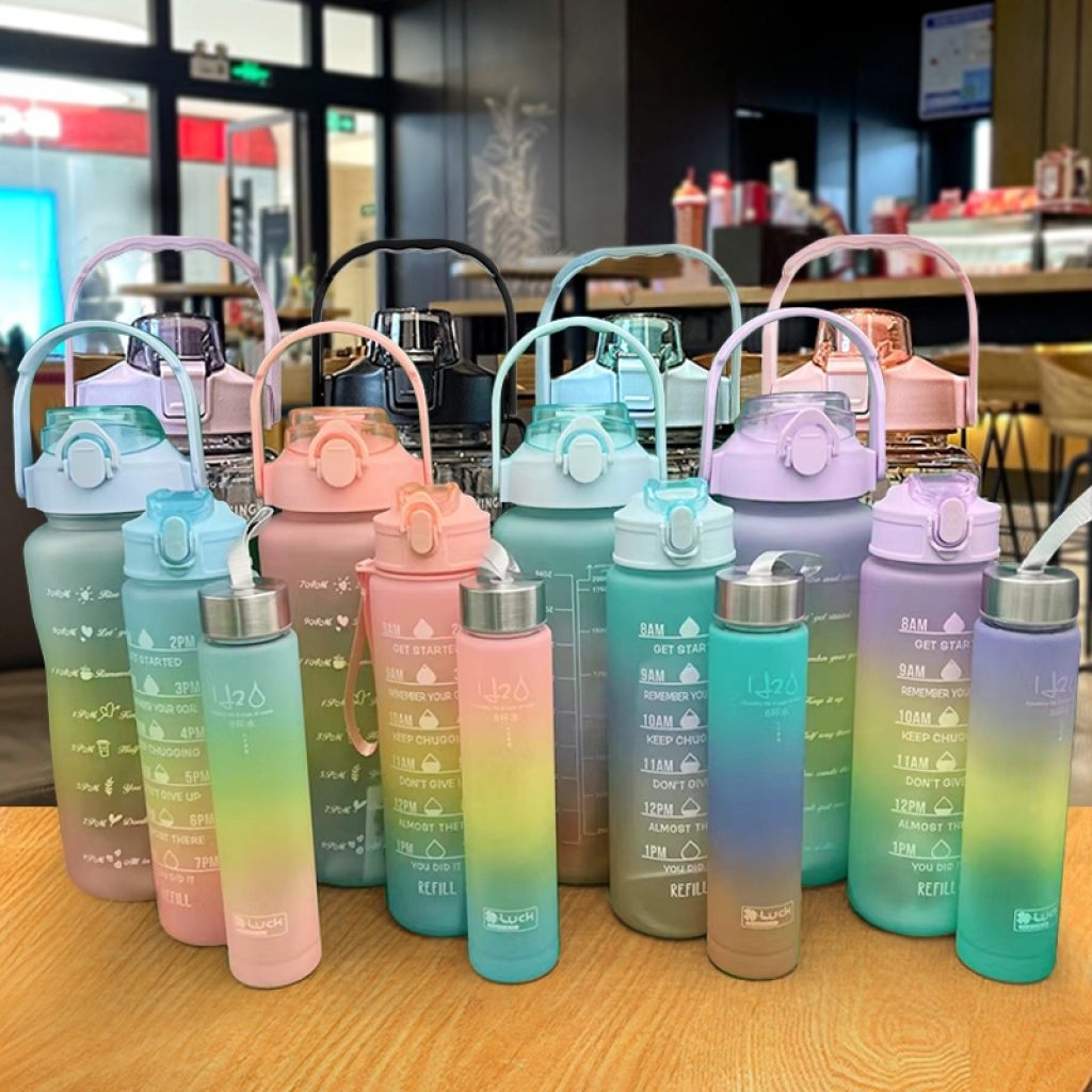 Motivational and Transparent Timer Bottles