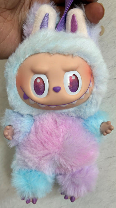 (Dongguan Quality) High-Quality Labubu Third Generation Front High-Energy Series Macaron Vinyl Face Trendy Toy Figure