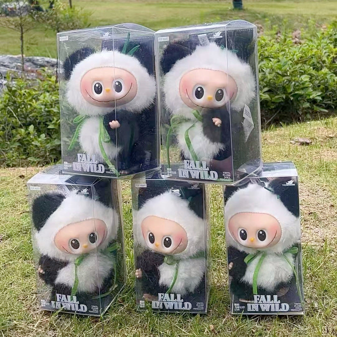 (Dongguan Quality) High-Quality Labubu Third Generation Front High-Energy Series Macaron Vinyl Face Trendy Toy Figure