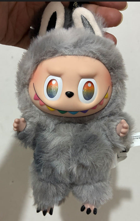 (Dongguan Quality) High-Quality Labubu Third Generation Front High-Energy Series Macaron Vinyl Face Trendy Toy Figure