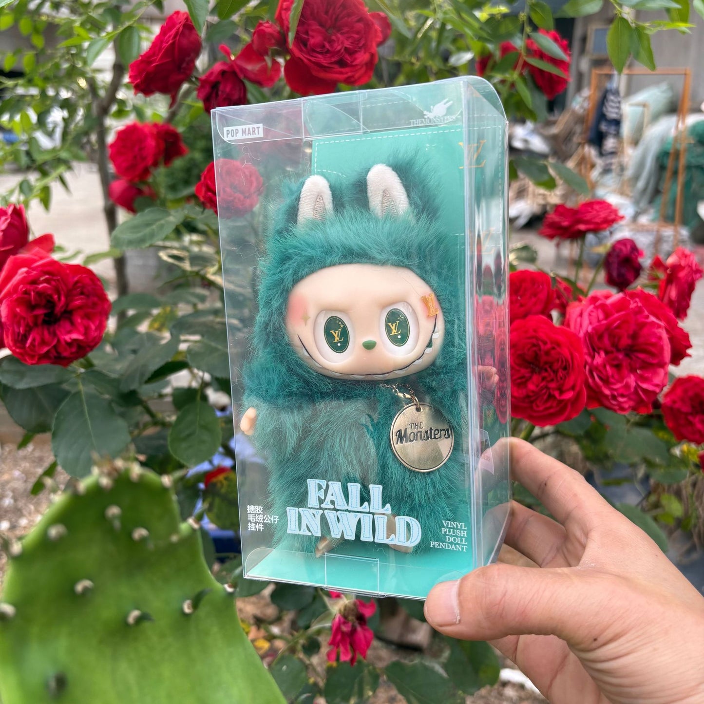 (Dongguan Quality) High-Quality Labubu Third Generation Front High-Energy Series Macaron Vinyl Face Trendy Toy Figure