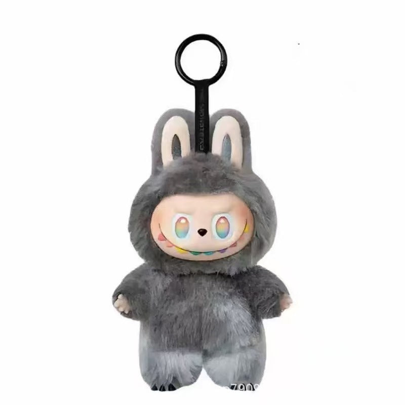 Labu Third-Generation Vinyl Plush Doll Pendant Cute Doll Labu Blind Box Cross-Border Wholesale