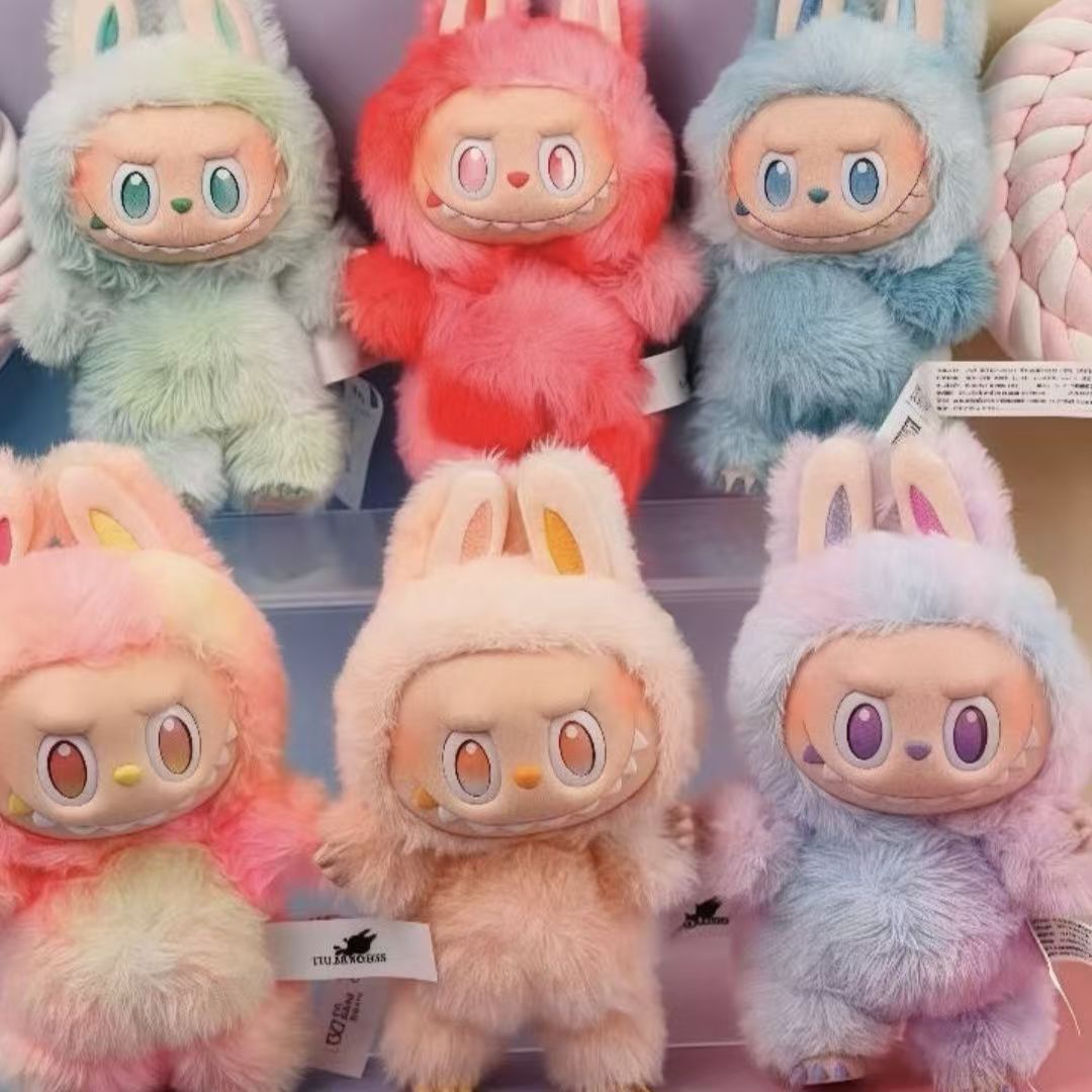 Labu Third-Generation Vinyl Plush Doll Pendant Cute Doll Labu Blind Box Cross-Border Wholesale