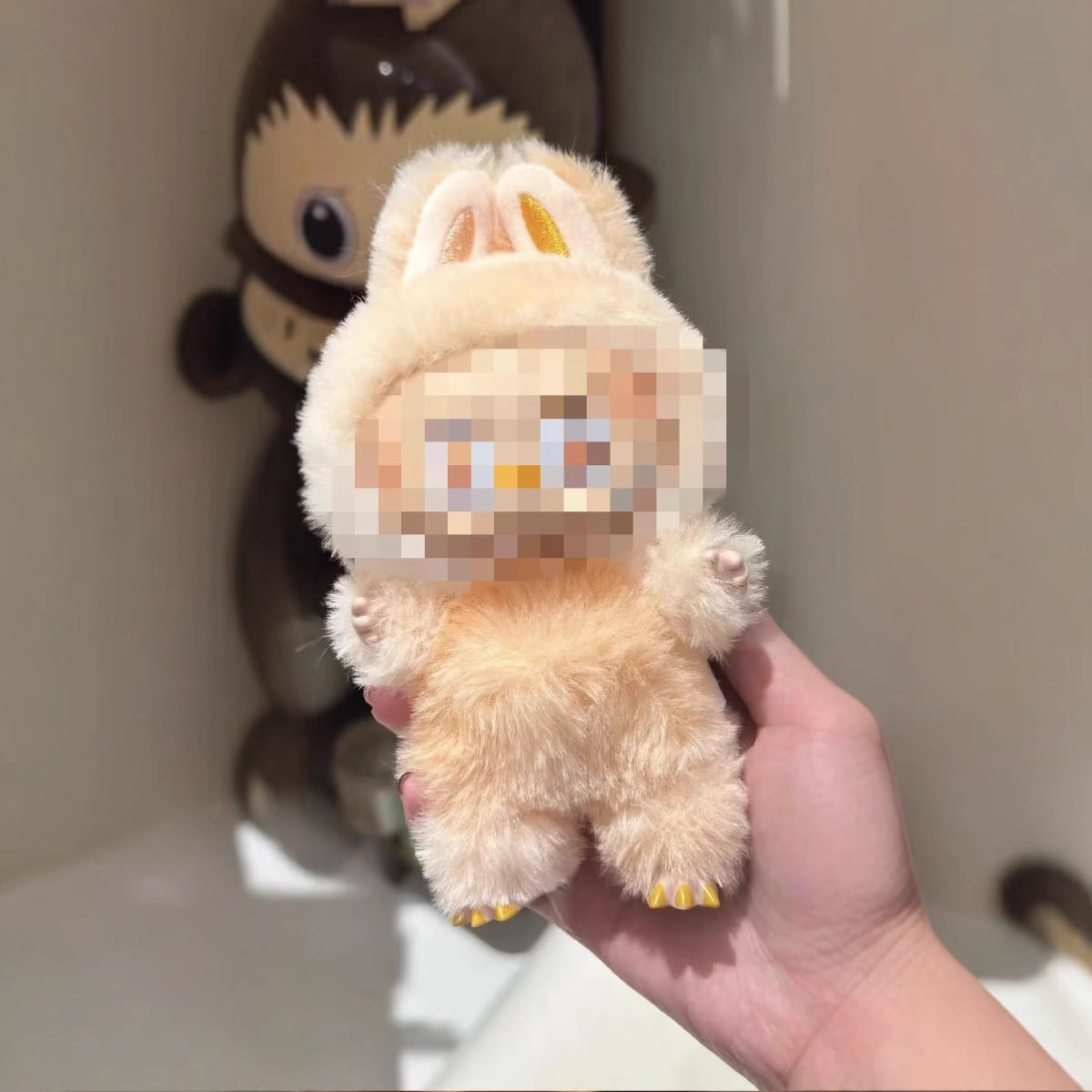 Labu Third-Generation Vinyl Plush Doll Pendant Cute Doll Labu Blind Box Cross-Border Wholesale