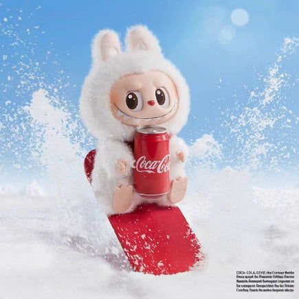 Bubble Labmatte Coca-Cola Collaboration Plush Doll Blind Box Pendant Trendy Toy Figurine Cute Pet Surprise Blind Box