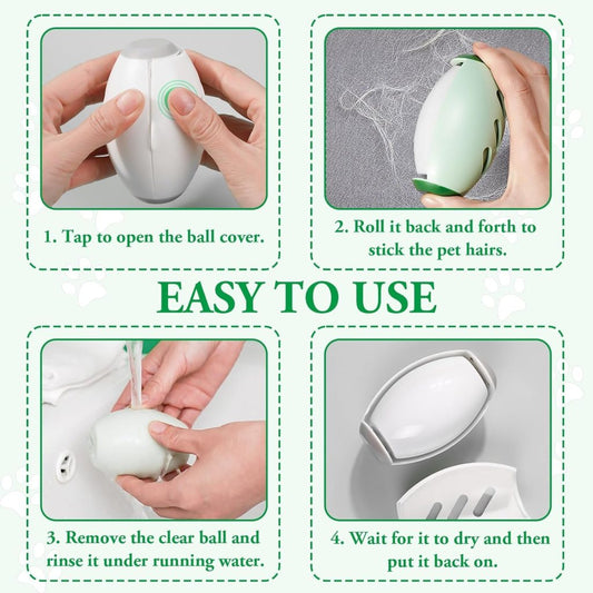 Reusable Lint Roller Ball Durable Washable Lint Catcher