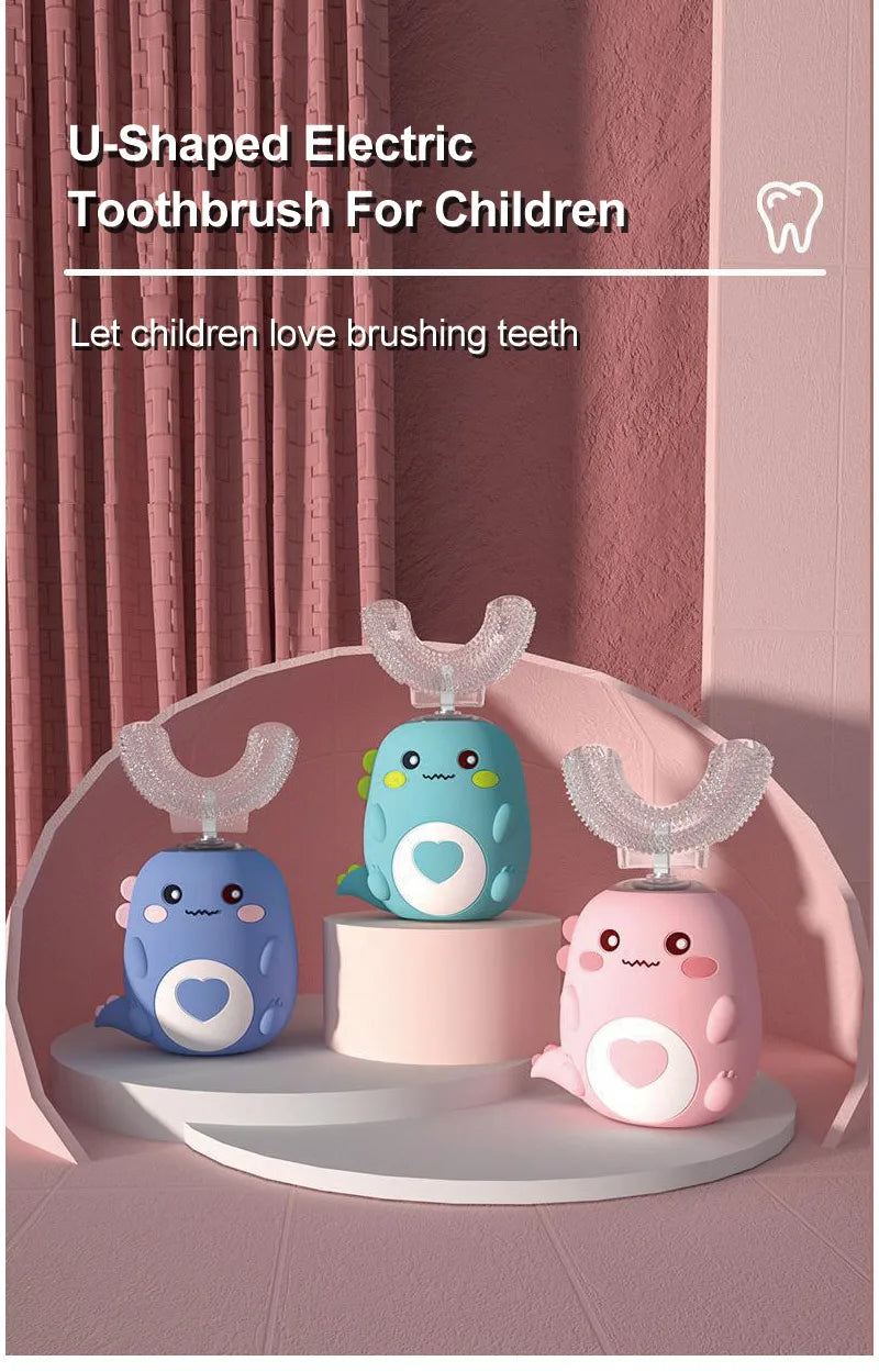 Children U-shaped Electric Toothbrush - Dokets Shop