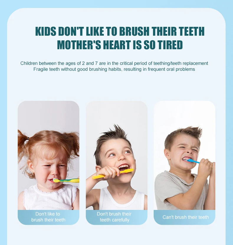 Children U-shaped Electric Toothbrush - Dokets Shop