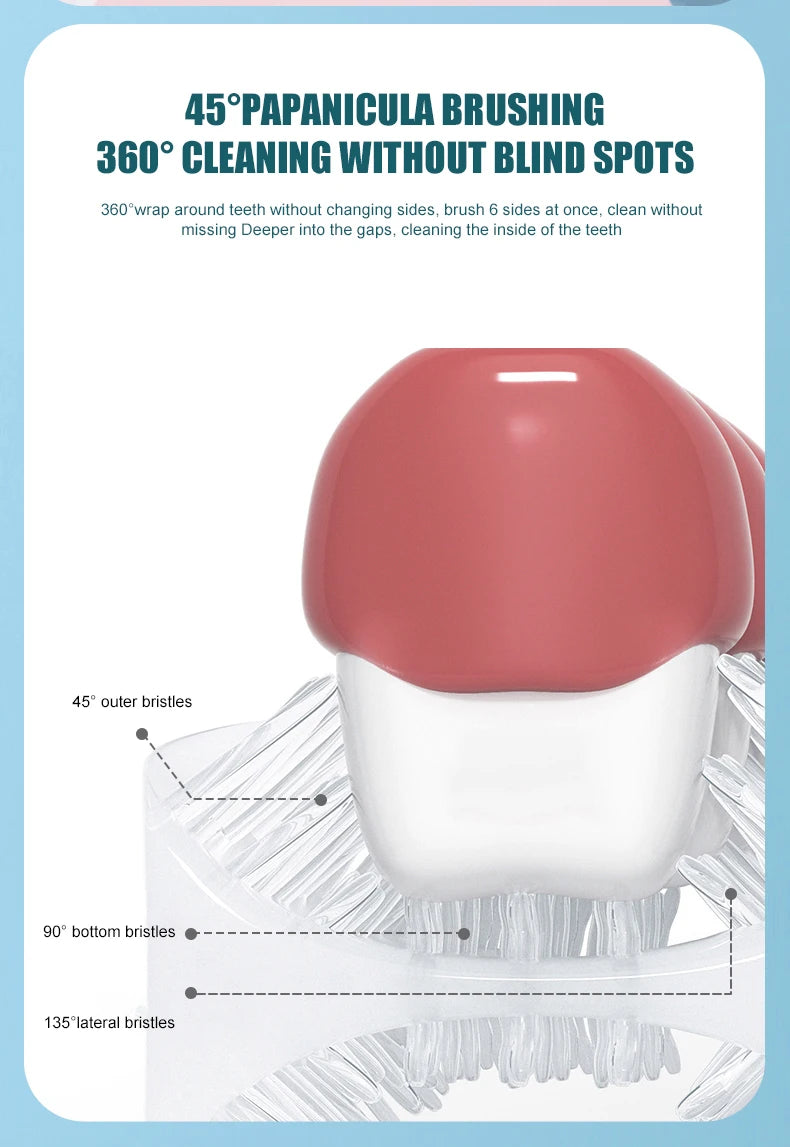 Children U-shaped Electric Toothbrush - Dokets Shop