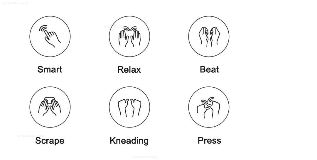 Magic Massage Stickers : Relax Throughout The Body - Dokets Shop