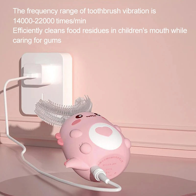 Children U-shaped Electric Toothbrush - Dokets Shop