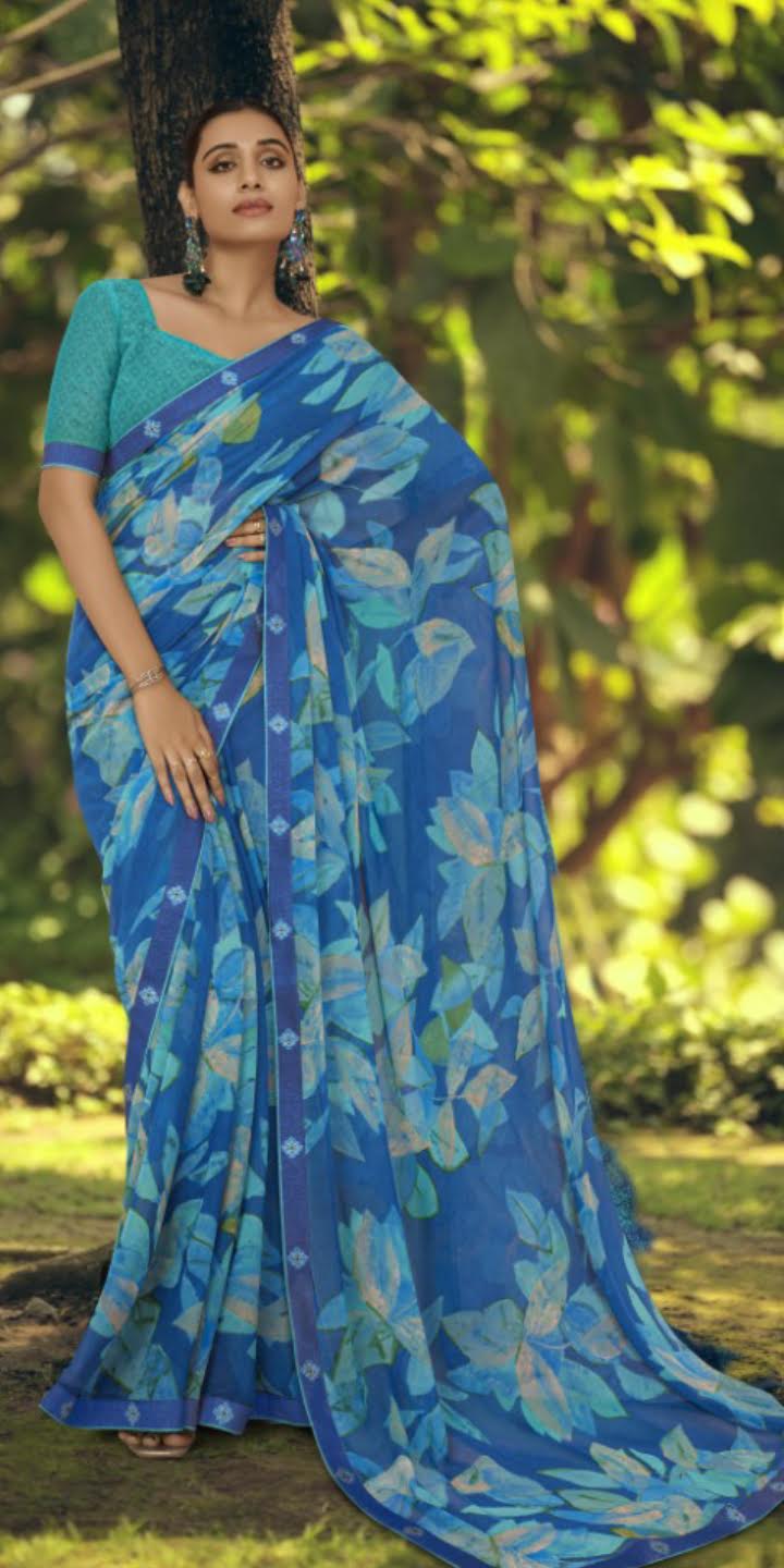 Quality Georgette sarees 2 - Dokets Shop